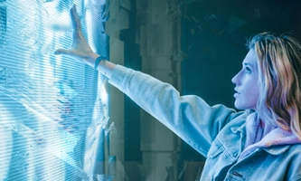 A young person in a jacket